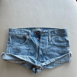 Madewell size 27 Jean shorts